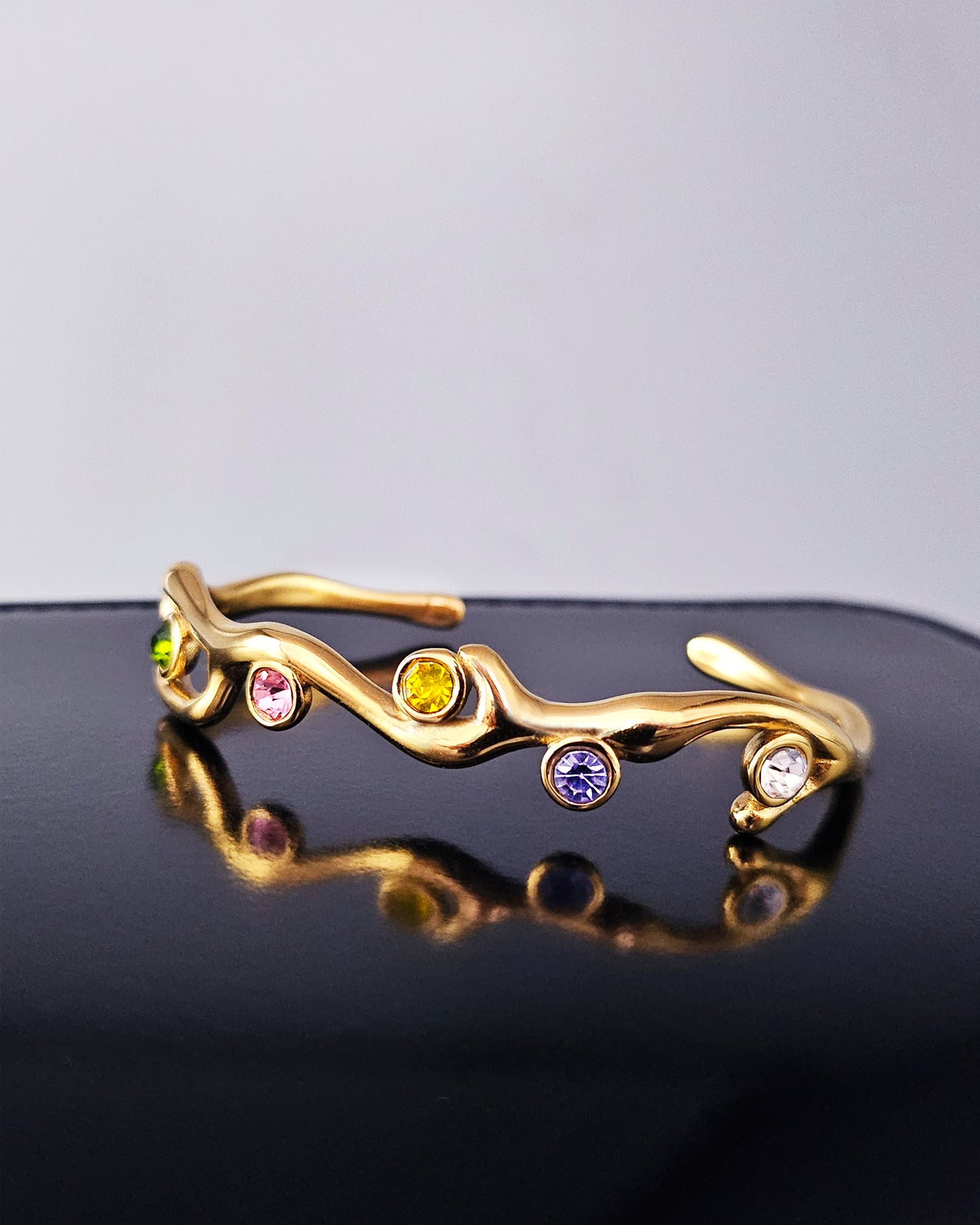 Reef Ripples Bangle in Candy Rainbow