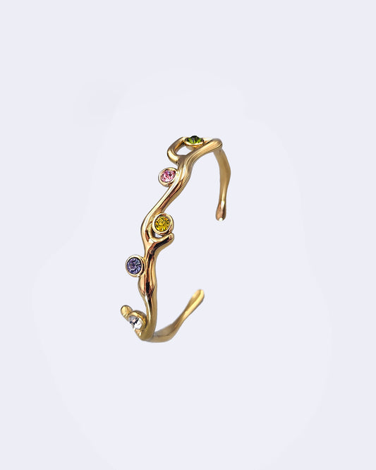 Reef Ripples Bangle in Candy Rainbow