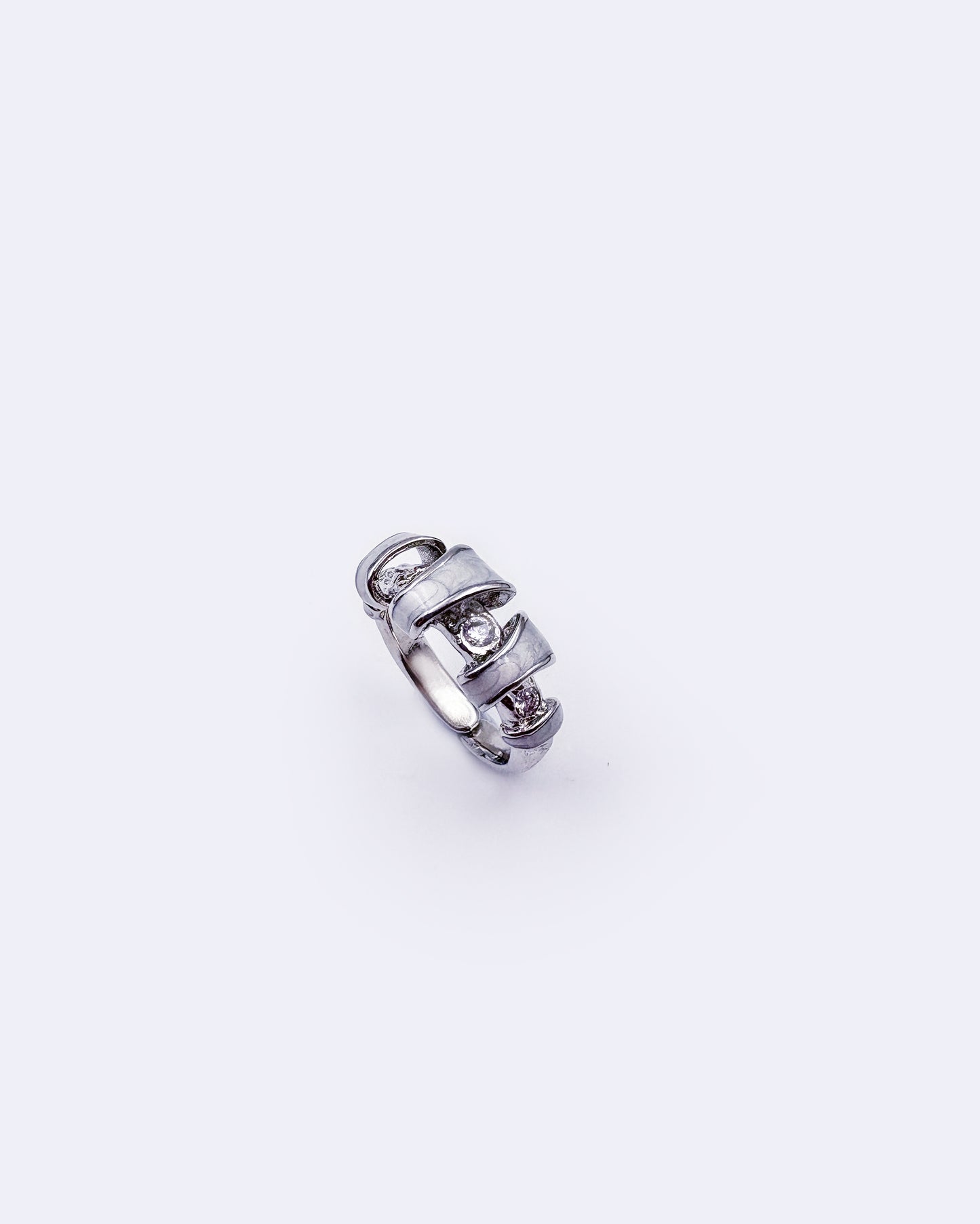 Lucid Helix Coil in White Swirls