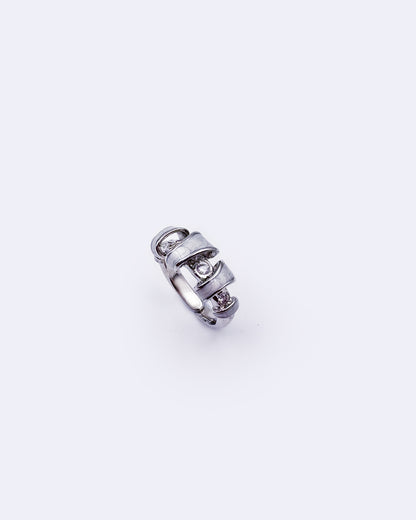 Lucid Helix Coil in White Swirls
