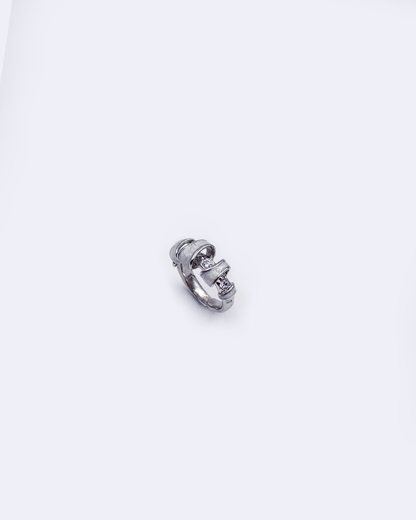 Lucid Helix Coil in White Swirls