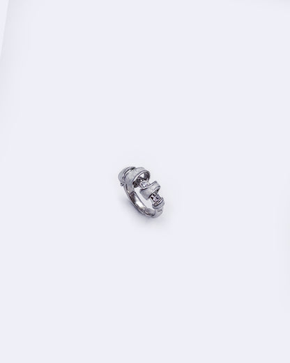 Lucid Helix Coil in White Swirls